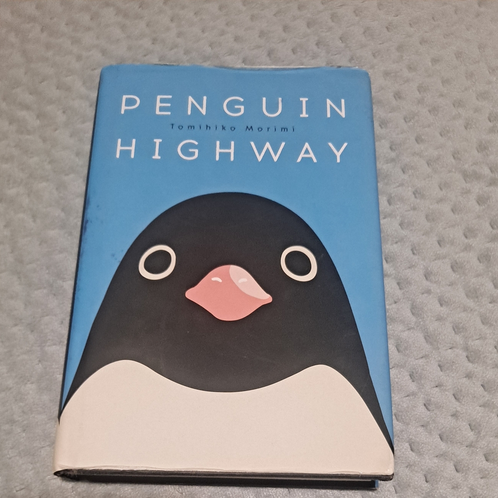 Penguin Highway Book by Tomihiko Morimi- Blue and Black Cover
